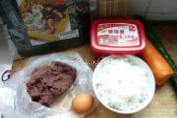紫菜包饭的做法图解1