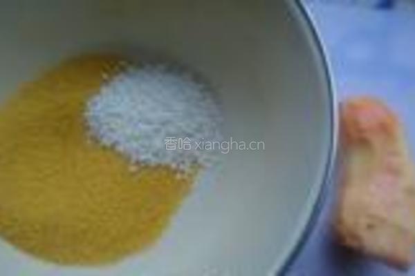 红薯小米粥的做法图解1