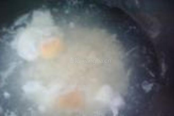 酒酿鸡蛋汤年糕的做法图解4
