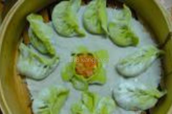 三色鸡腿菇猪肉饺的做法图解12