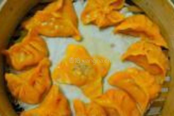 三色鸡腿菇猪肉饺的做法图解16