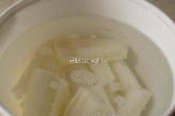 橙汁山药的做法图解3