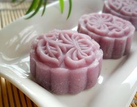 无花果馅冰皮月饼