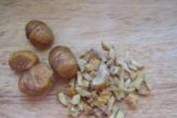 栗子山药粥的做法图解1