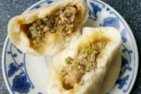 猪肉豇豆包子的做法图解11