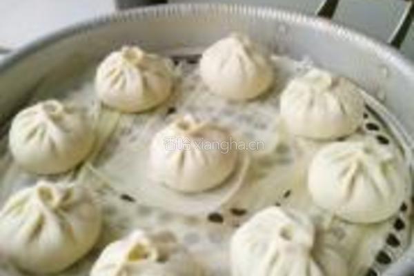 猪肉豇豆包子的做法图解9