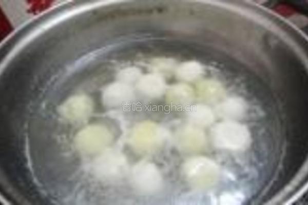 红豆馅双色汤圆的做法图解6