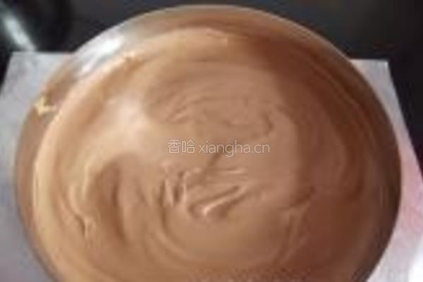 巧克力慕斯蛋糕的做法图解6