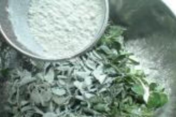 苜蓿麦饭的做法图解2