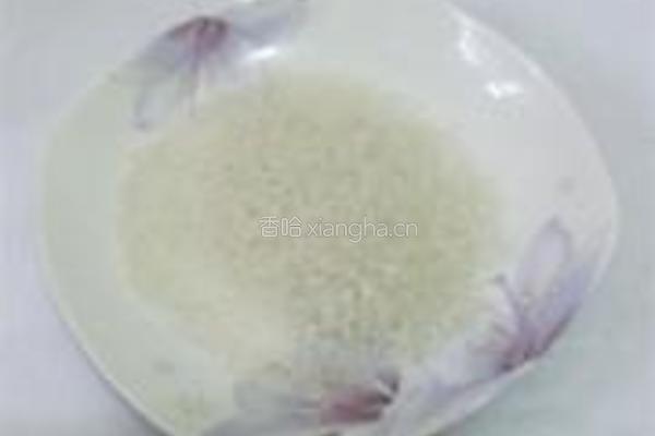 清明桃花粥的做法图解3