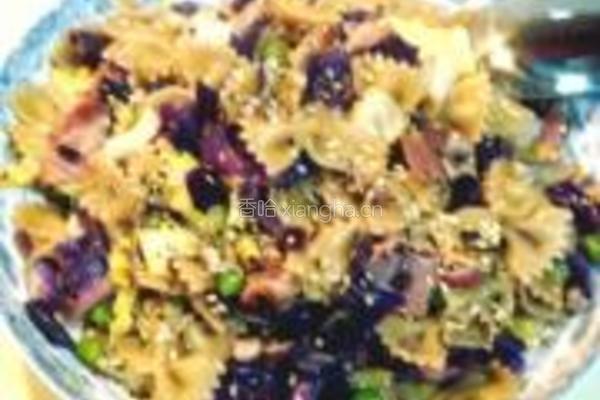 清炒培根蔬菜意面的做法图解13