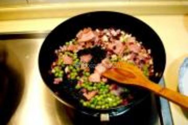 清炒培根蔬菜意面的做法图解6