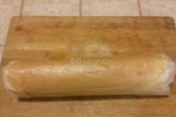 黄桃果酱蛋糕卷的做法图解13