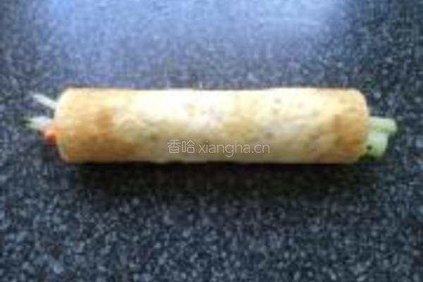 蛋皮寿司的做法图解17
