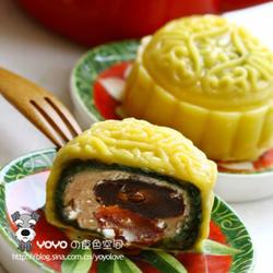 自制玫瑰云腿月饼的做法[图]