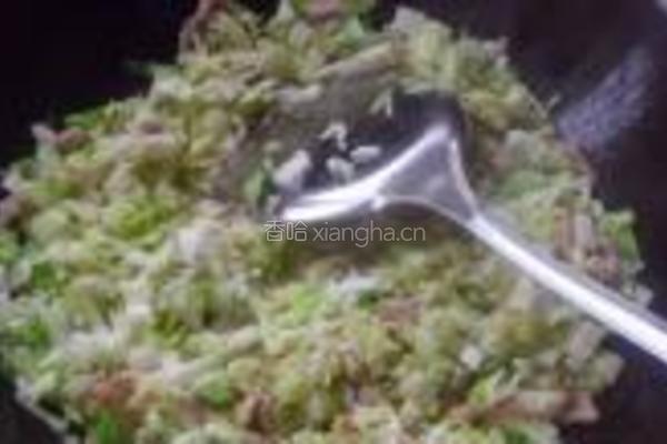 包菜肉丁炒米粉的做法图解6