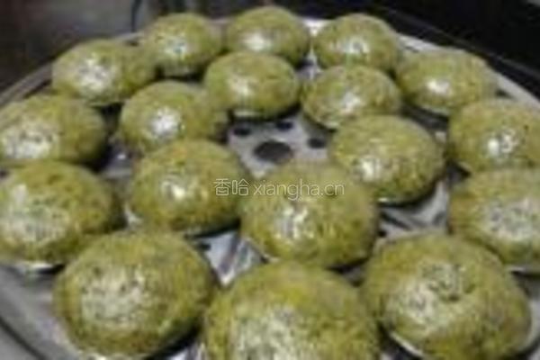 荠菜粑粑的做法图解8