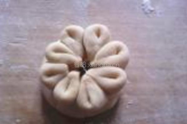 豆沙石榴包的做法图解7