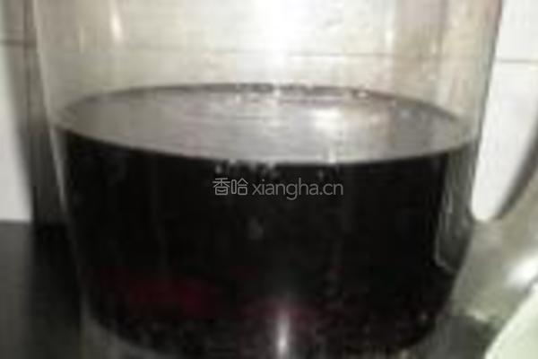 黑米杏仁糊的做法图解8