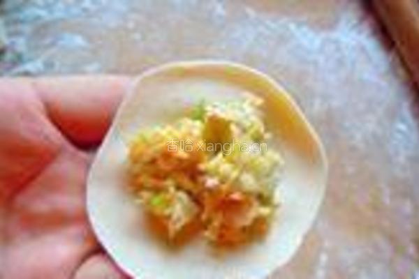 白菜豆腐素水饺的做法图解11