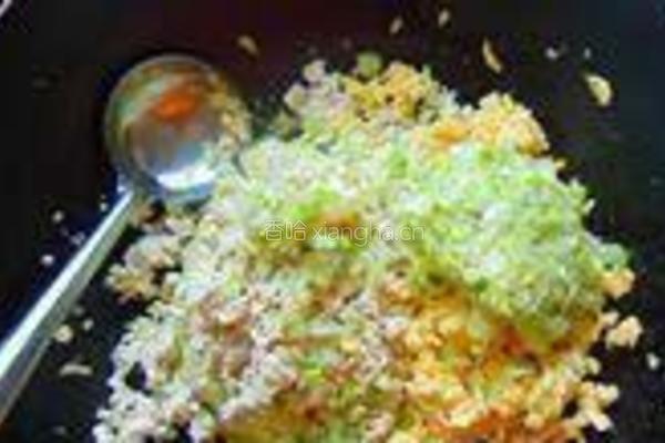 白菜豆腐素水饺的做法图解5