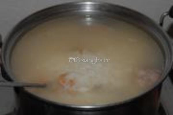 花蛤排骨粥的做法图解7