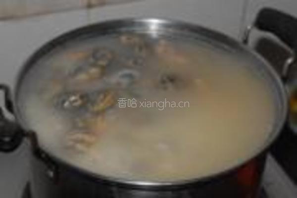 花蛤排骨粥的做法图解8