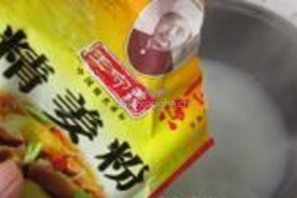 皮蛋瘦肉粥的做法图解8