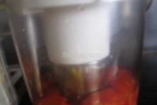 西瓜豆浆的做法图解3