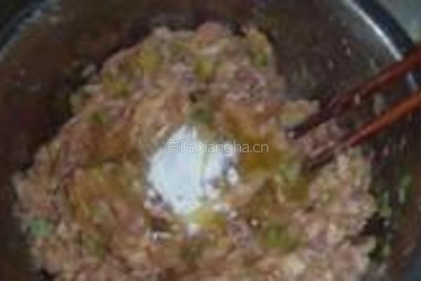 猪肉大葱馅锅贴的做法图解8