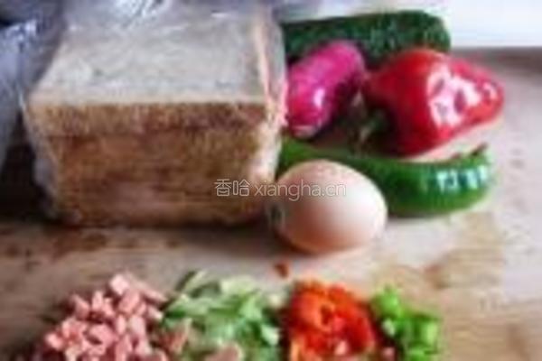 香煎吐司的做法图解1