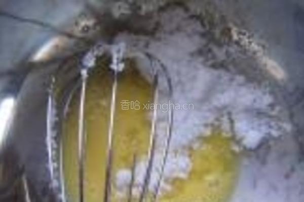 板栗蛋糕的做法图解2