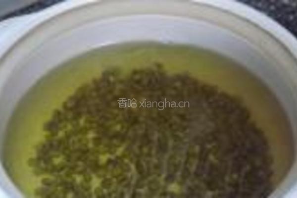 绿豆百合菊花粥的做法图解4