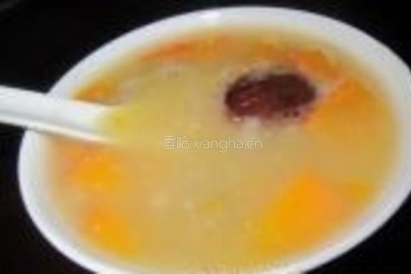 蜜枣南瓜米粥的做法图解6