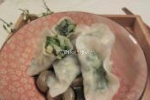 槐花饺子的做法图解18