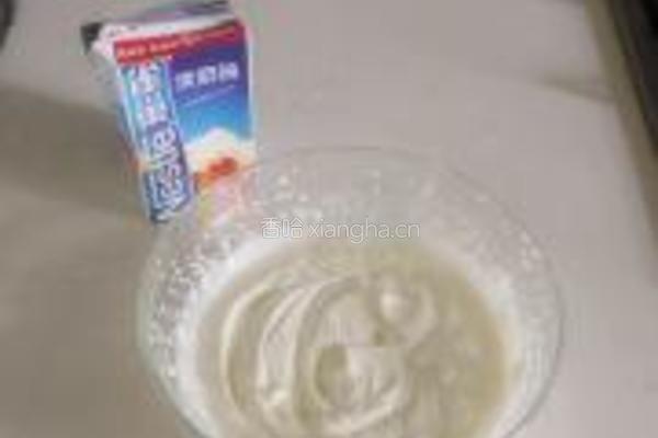 红豆沙奶冻的做法图解3
