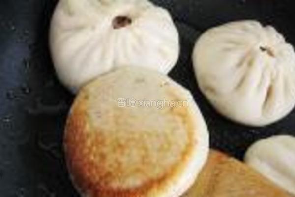 猪肉大葱水煎包的做法图解15