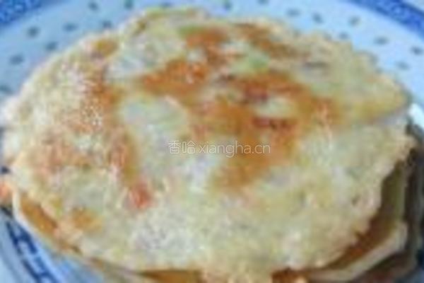 鸡蛋瓠子肉糜面饼的做法图解11