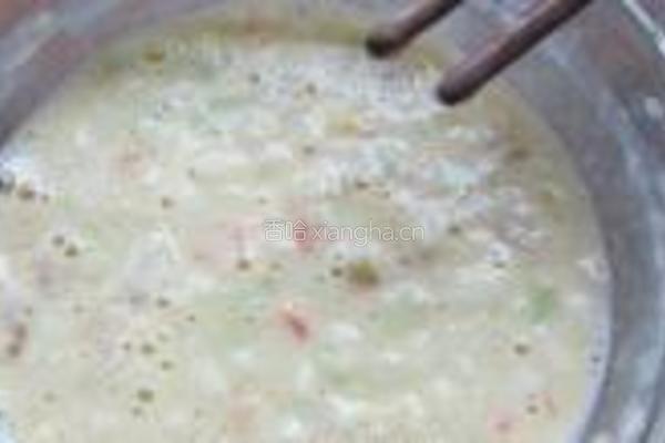 鸡蛋瓠子肉糜面饼的做法图解8