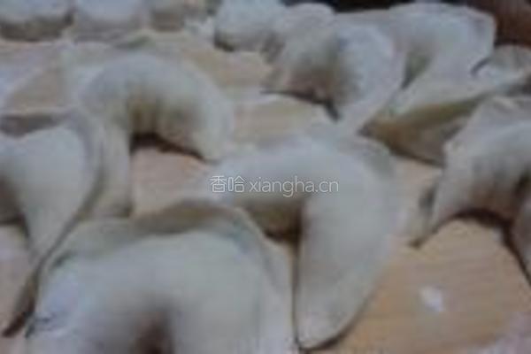 山菜猪肉水饺的做法图解10