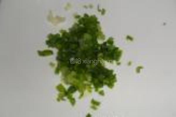 白菜葱花煎饼的做法图解3