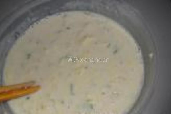 白菜葱花煎饼的做法图解5