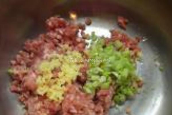 苋菜馅水饺的做法图解5