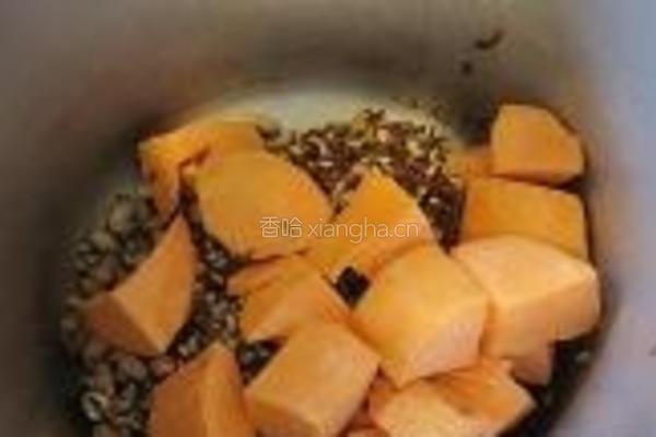 红米番薯小麦粥的做法图解5