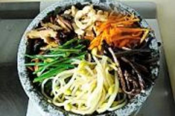 韩式石锅拌饭的做法图解17