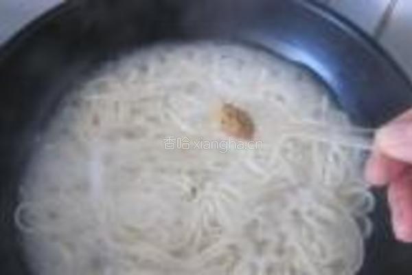 鲍汁葱香面的做法图解8