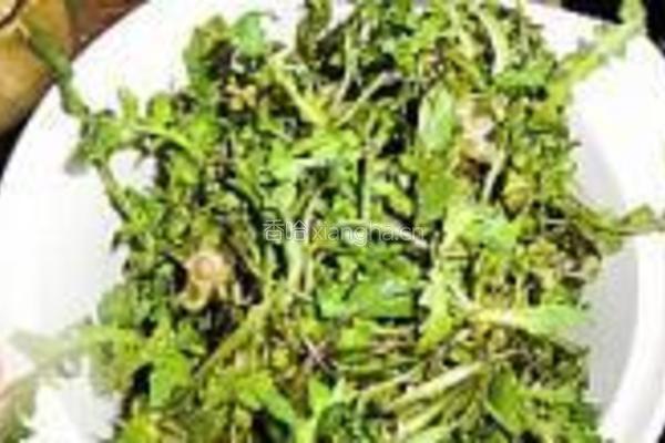 荠菜鸡蛋馅饼的做法图解4