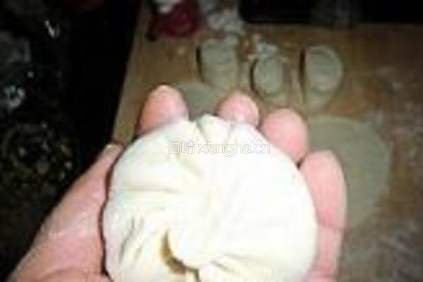 荠菜鸡蛋馅饼的做法图解13