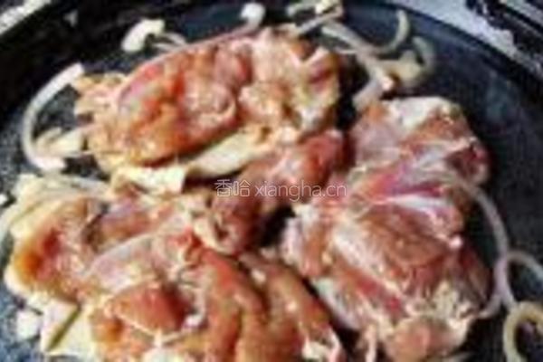 鸡腿腊肠煲仔饭的做法图解5