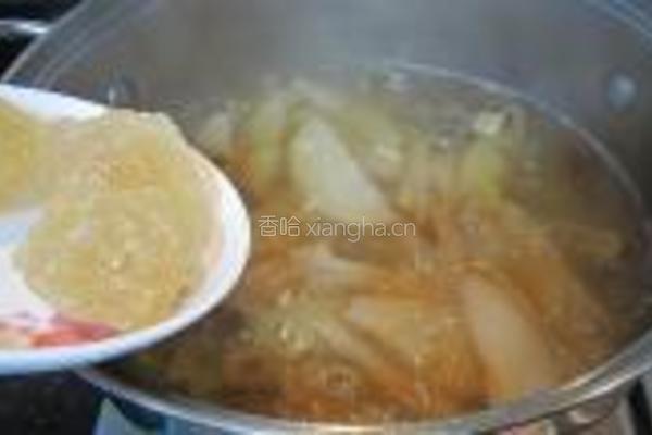 陈皮老姜冰糖煲雪梨的做法图解5